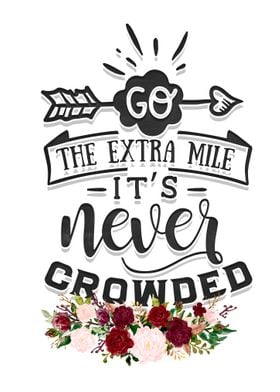 Go the extra mile