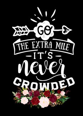 Go the extra mile