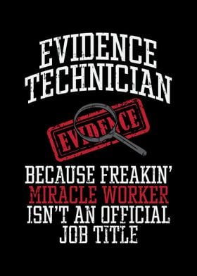 Evidence Technician