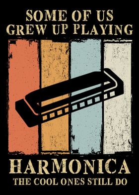 Harmonica Grew Up Playing