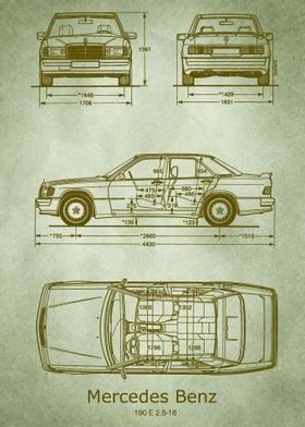 MercedesBenz W201 1990