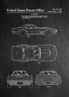 7 1968 Corvette Patent