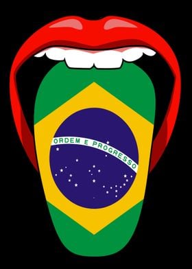 Brazil Tongue Flag