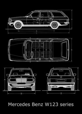 Mercedes Benz W123 series 