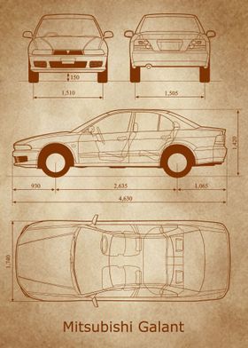 Mitsubishi Galant 2002 old