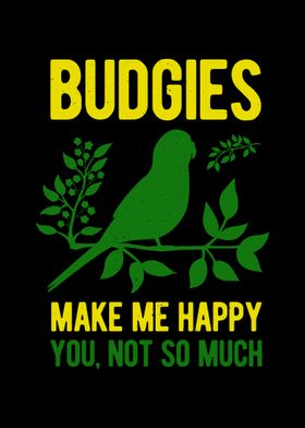 Budgie Bird Funny