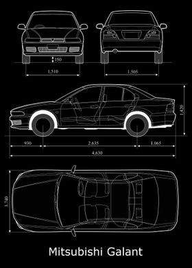 Mitsubishi Galant 2002  