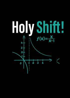 Holy Shift math shirt