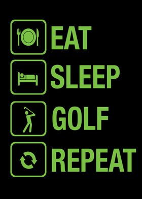 Golf Golfer Golf Clubs