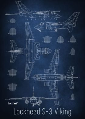 S 3 Viking Blueprint