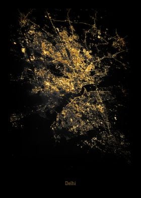 Delhi from Space