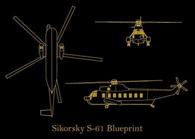 Sikorsky S61 gold 