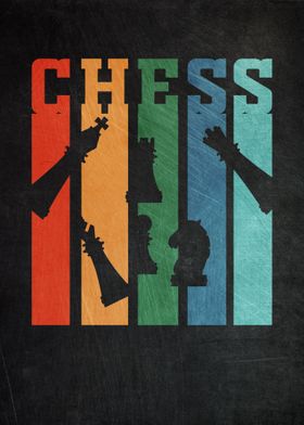 Chess Retro Vintage