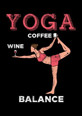 Yoga Balance Coffee  Wine