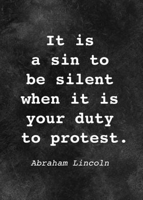 A Lincoln Quote D011