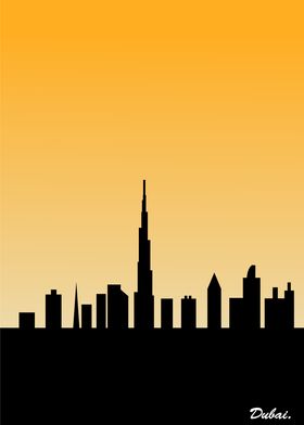 sunset dubai flat city