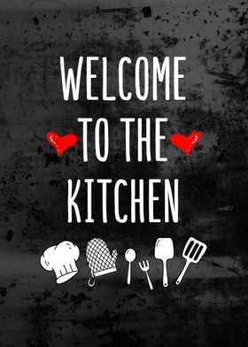 Kitchen Welcome Wall Decor