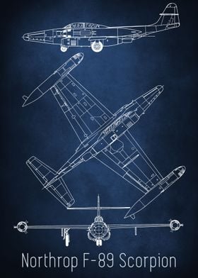 F89 Scorpion Blueprint