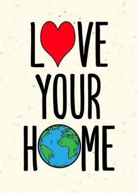 Earth Our Home Wall Decor