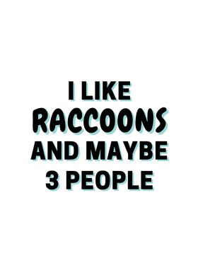 I Like Raccoons And Maybe