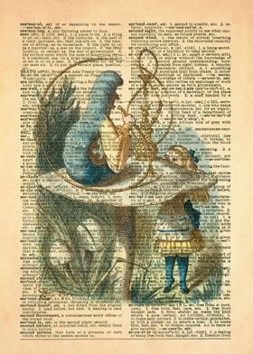 Alice and the Caterpillar 