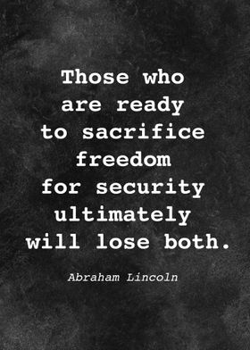 A Lincoln Quote D027