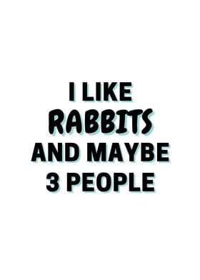 I Like Rabbits And Maybe 3