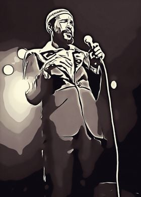 PopArt Marvin Gaye