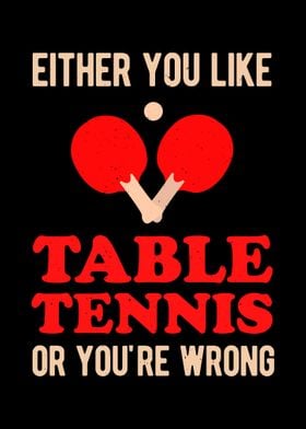 Table Tennis Funny