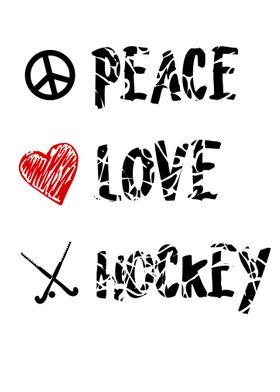 Peace Love and Hockey Gift