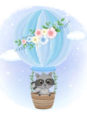 Cute Raccoon