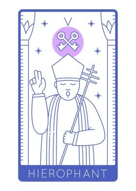 Tarot Card Hierophant