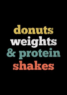 Weightlifting Donuts Weigh