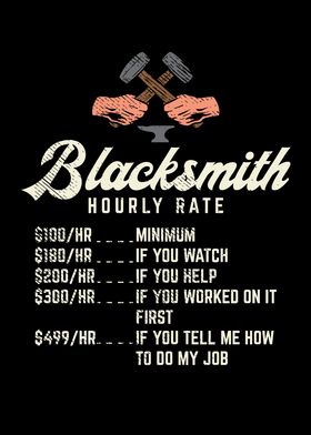 Blacksmith Hourly Rate