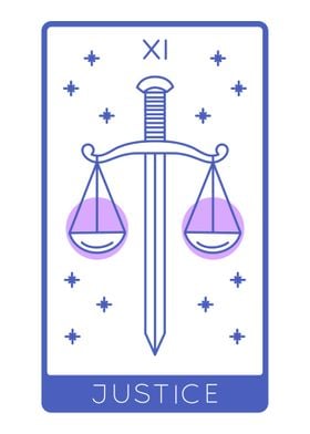 Tarot Card Justice