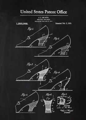 58 High Heel Shoes Patent