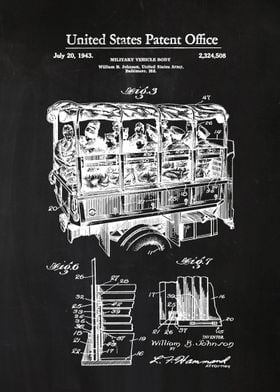 32 Military Truck Patent 