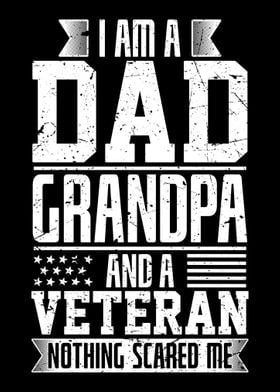 Dad Grandpa and Veteran