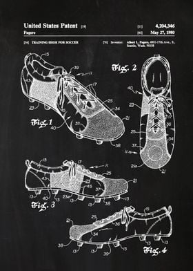 27 Soccer Cleats Patent 1