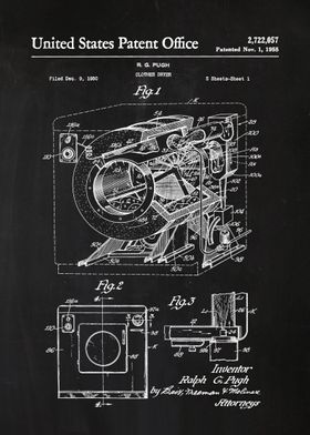 56 Clothes Dryer Patent