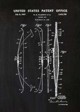 25 Archery Bow Patent