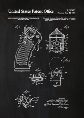 49 Airplane Control Stick