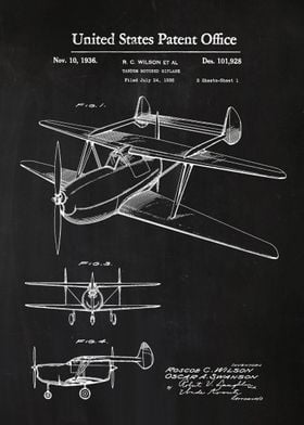 43 Two Engine Biplane Pat