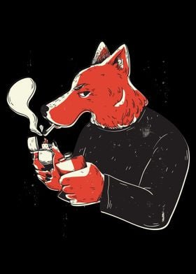 Smoking Wolf