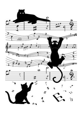 Music Cat Cats Cute Funny