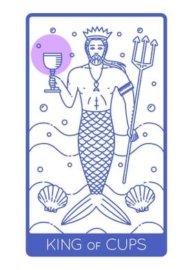 Tarot Card King of Cups