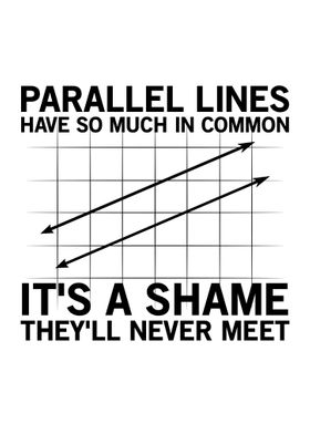 Parallel Lines Math Gift