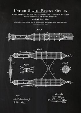 41 Marine Torpedo Patent 