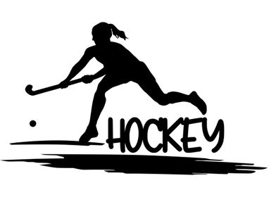 Feldhockey Girl Geschenk