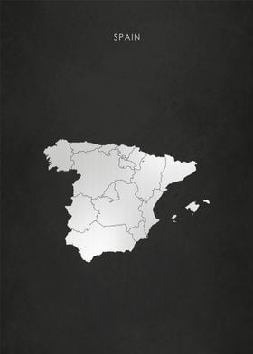 Silver Spain Map